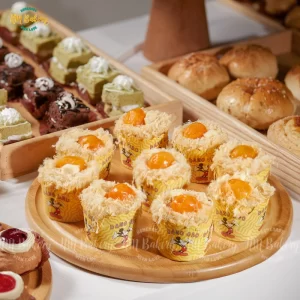 Cupcake trứng muối