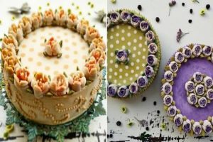 Những chiếc bánh đẹp tựa vòng hoa nguyệt quế