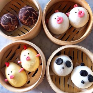 Để tạo ra được một chiếc bánh bao hình thú, người làm bánh phải hết sức kỳ công và tỉ mỉ