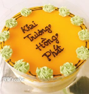 Lựa chọn loại bánh có mẫu mã sang trọng ở trong ngày khai trương