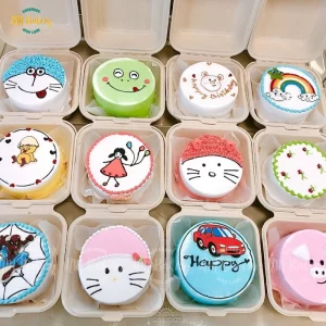 Bánh kem bento mẫu thiếu nhi