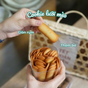 Alternative view of Bánh lưỡi mèo hộp 150gram