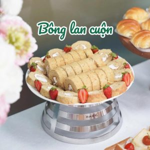 Alternative view of Bông lan cuộn mini (chocolate, trà xanh, red velvet, trà sữa)