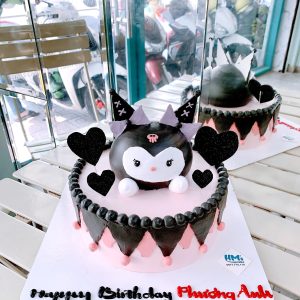 Bánh kem tạo hình Kuromi siêu dễ thương