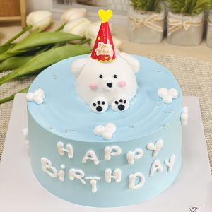 Bánh kem tạo hình cún