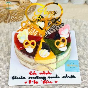 Mousse mix vị mẫu 2 16cm