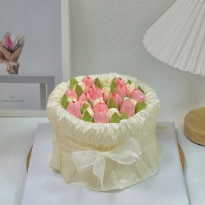 Bánh kem hoa Tulip 14cm