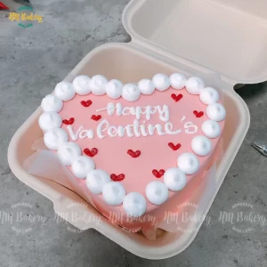 Bento hình tim đơn giản M1