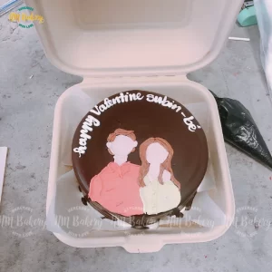 Bento trang trí couple