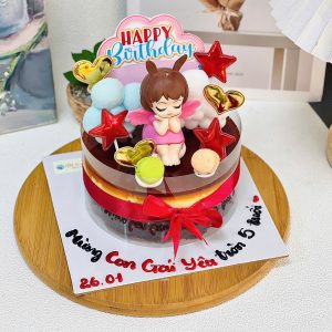 Bánh Flan gato trang trí 15cm