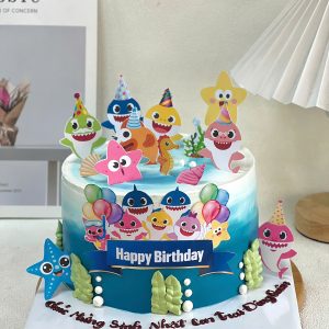 Bánh kem bắp đại dương 16cm