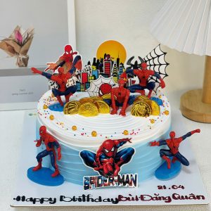 Alternative view of Bánh kem trang trí Spiderman 20cm