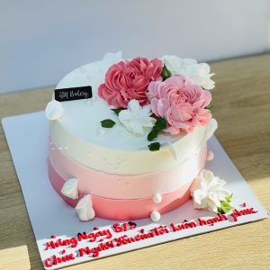 Bánh kem hoa hồng 16cm
