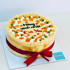 Bông lan trứng muối tròn