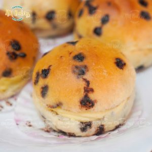 Kem trứng chocolate chip