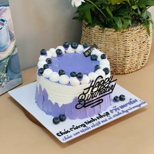 Bánh kem trang trí trái cây E21