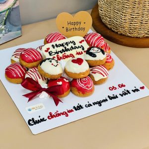 Bánh su kem : set 20 su