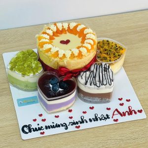 Bánh Mix & Match MM 01 : BLTM 12CM + 4 LY TIM