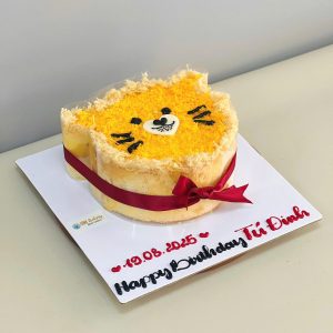 Bông lan trứng muối hình mèo