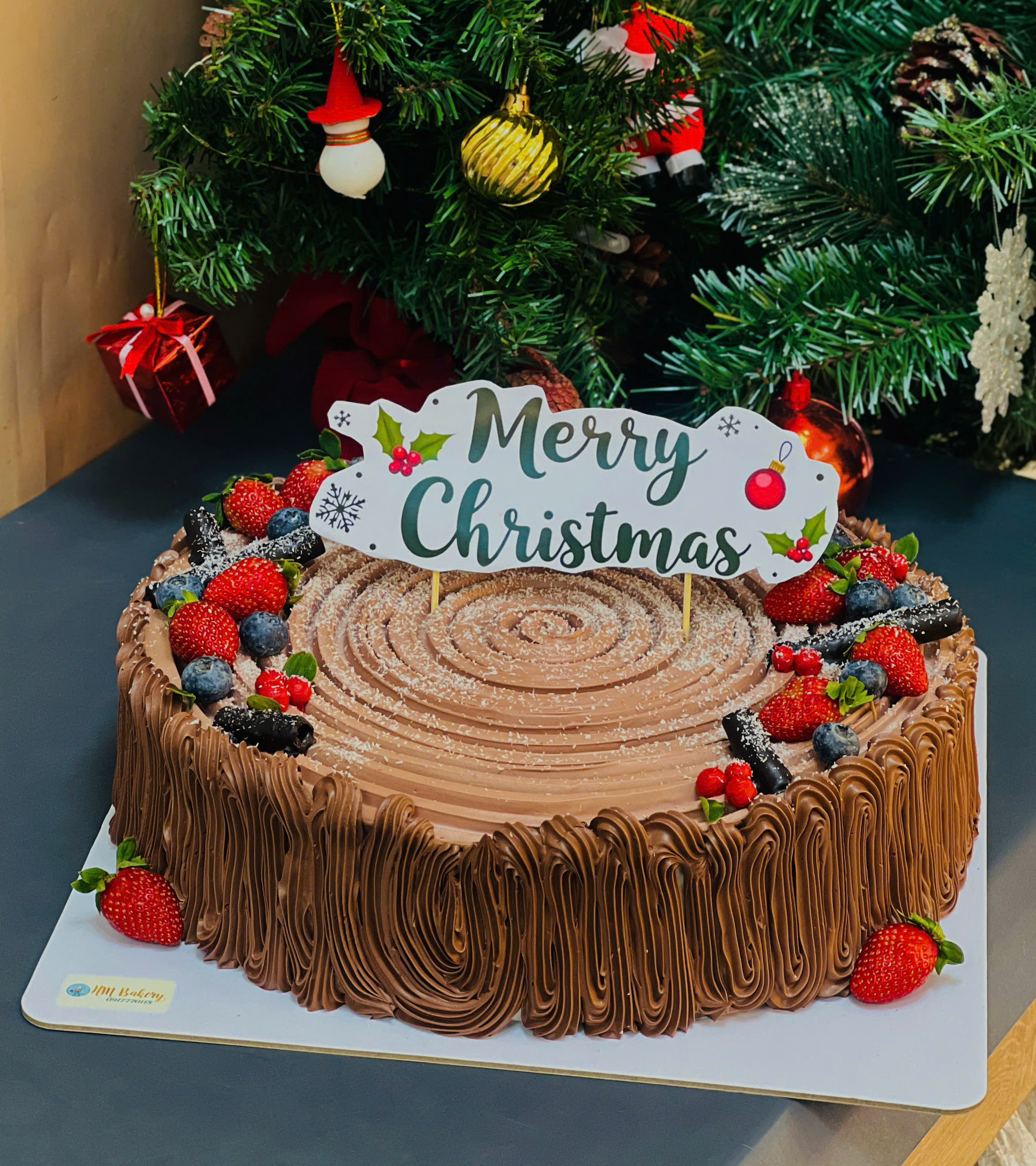 Bánh kem cốt chocolate kem chocolate GS 27