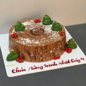 Bánh giáng sinh cốt vani kem chocolate GS 31