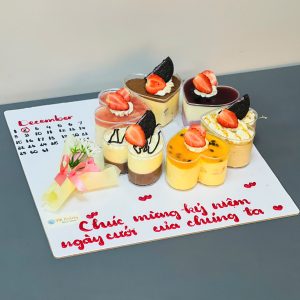 Set 6 cup tim trái cây