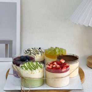 Alternative view of Set 6 ly tròn mousse