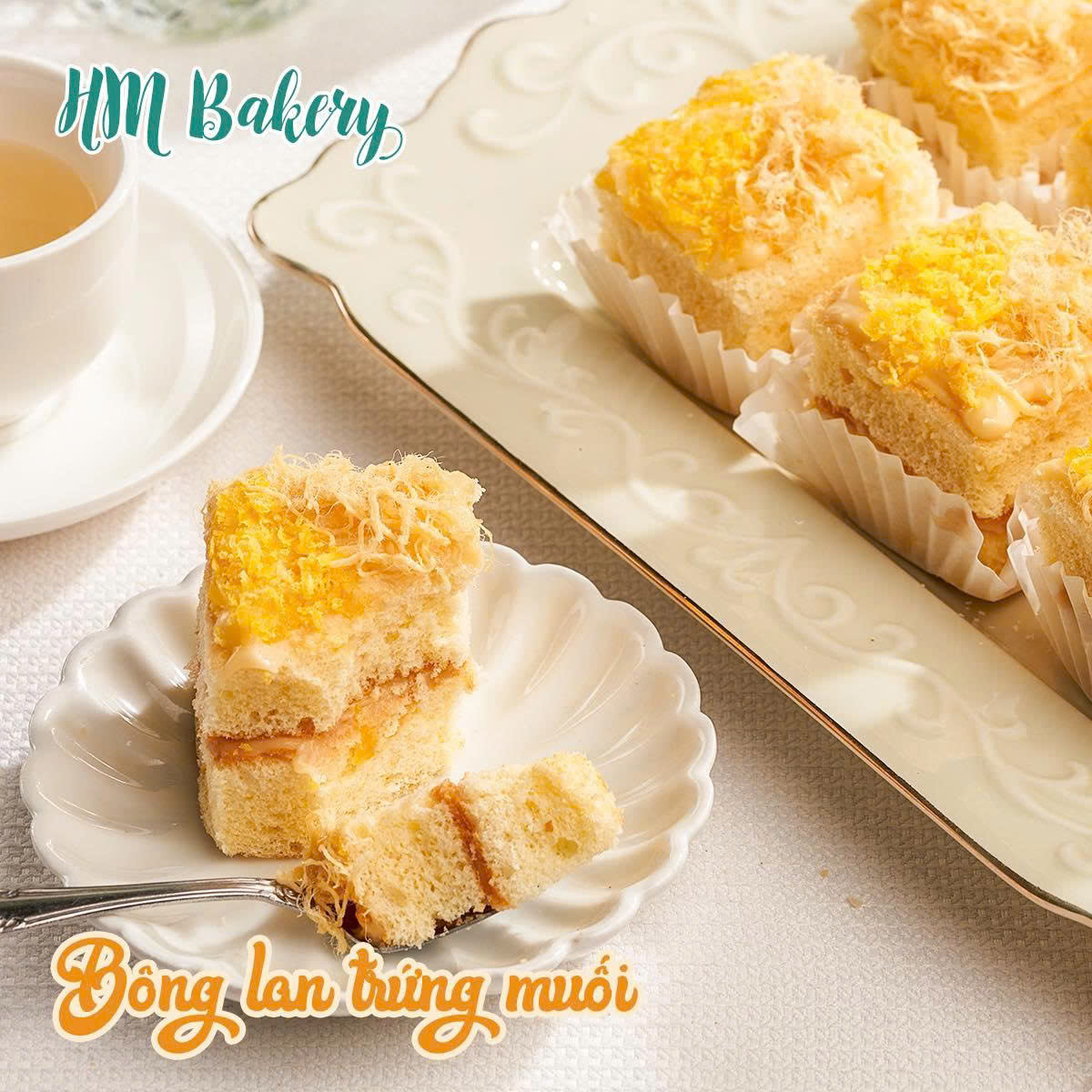 Bông lan trứng muối