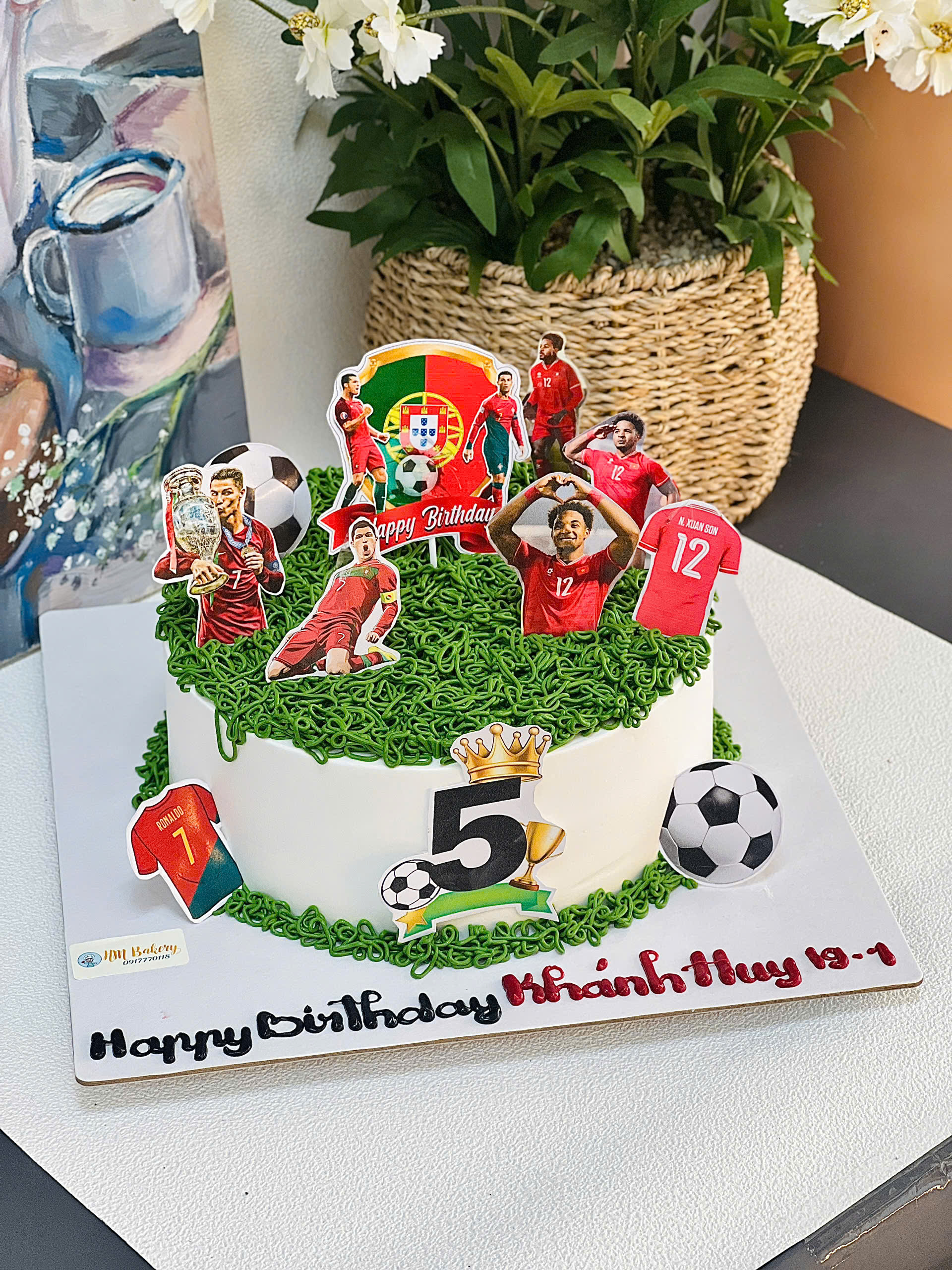 Bánh kem bé trai BT 19