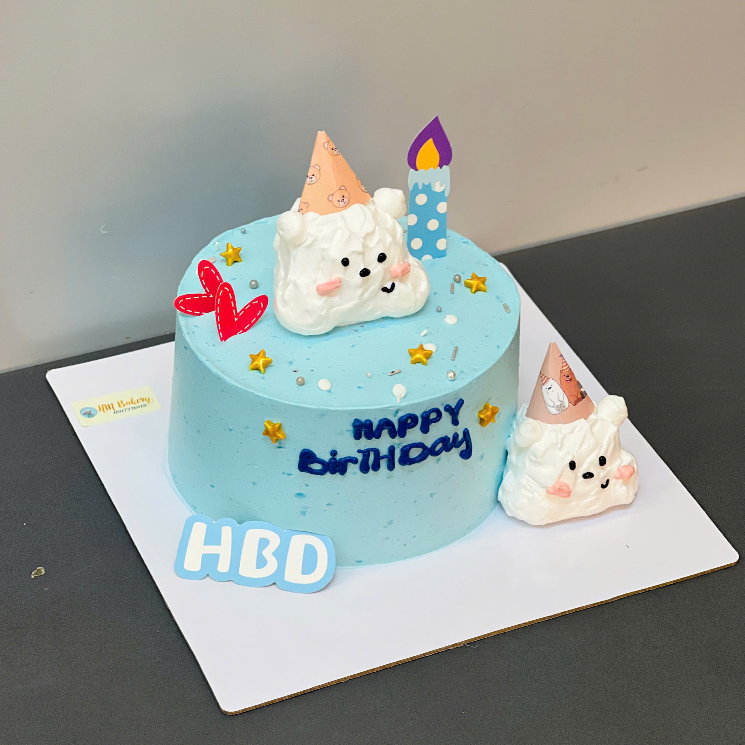 Bánh kem bé trai, bé gái TG 01