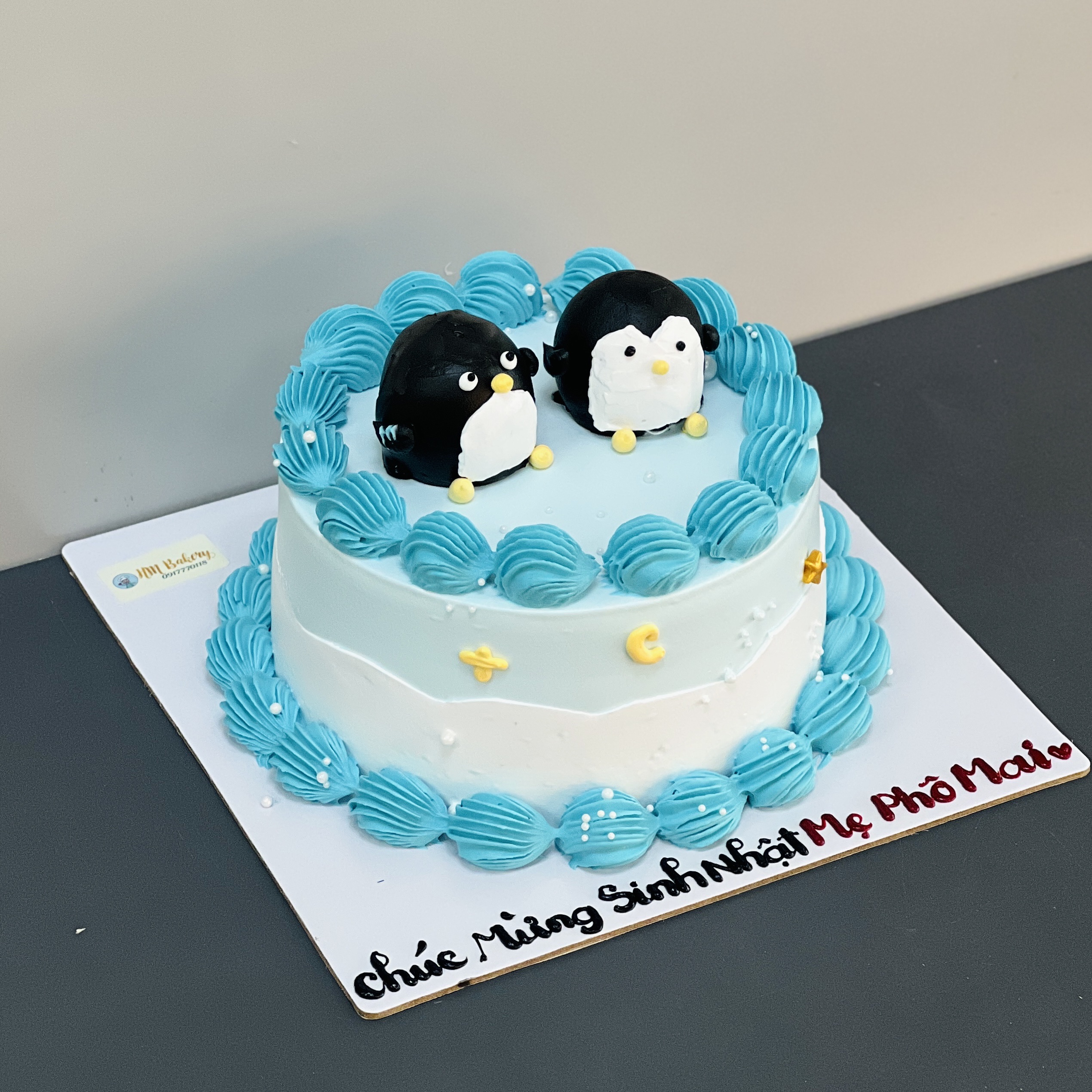 Bánh kem bé trai, bé gái TG 02