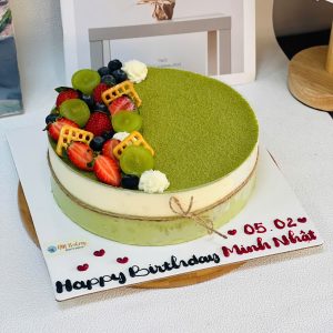 Bánh mousse trà xanh