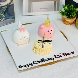 Bánh tạo hình H46 (bánh tạo hình thỏ heo)