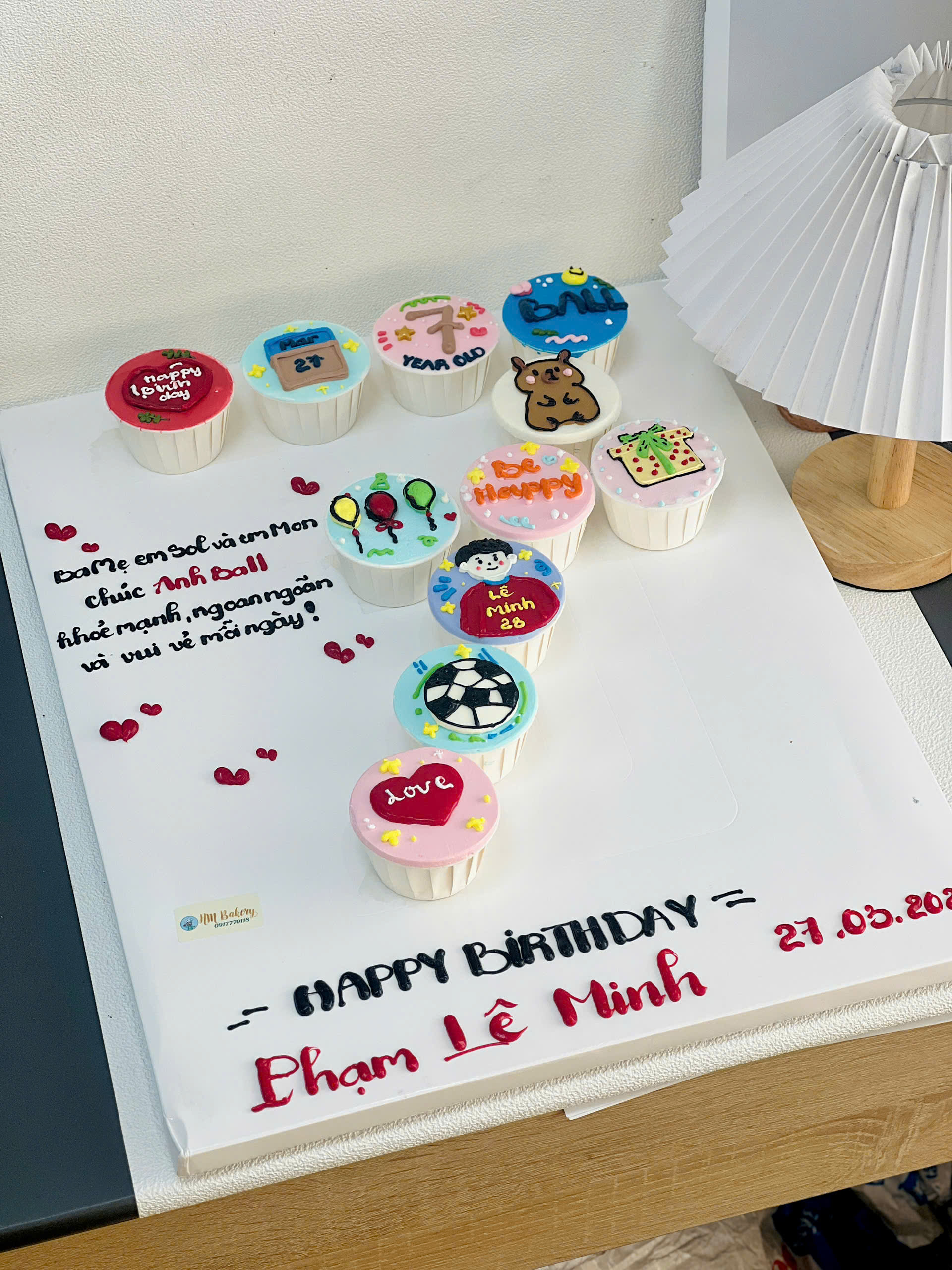 Set 11 cupcake vẽ - Ảnh 2