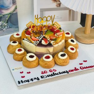 Bánh Mix & Match MM 11: mousse mix vị 16cm + 10 susing