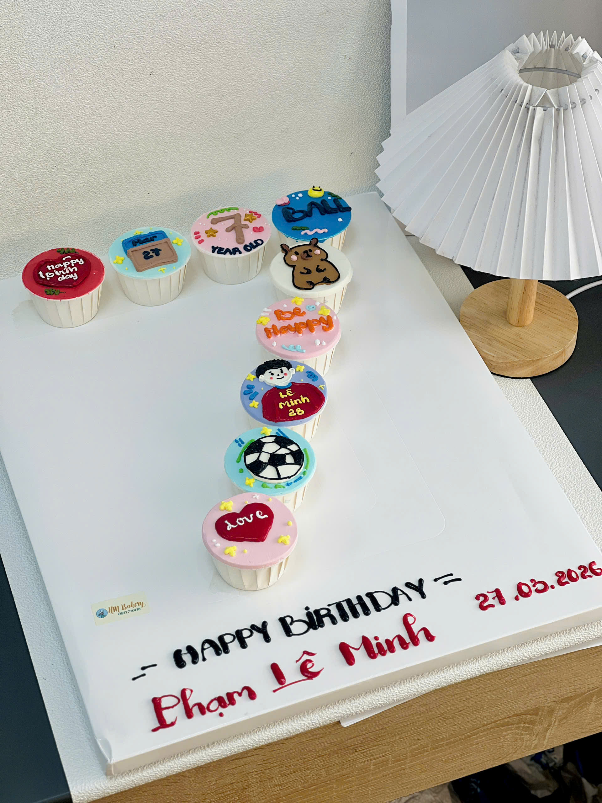 Set 9 cupcake vẽ - Ảnh 3