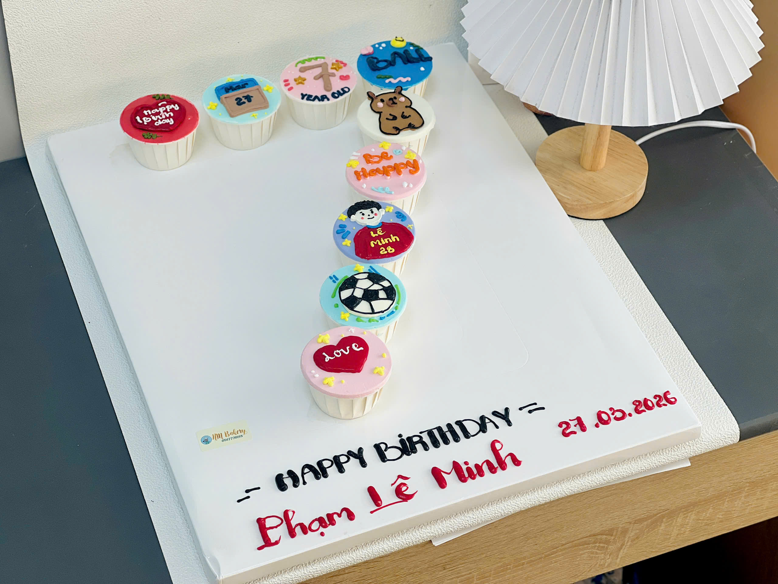 Set 9 cupcake vẽ - Ảnh 2