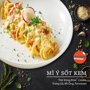 Mì Ý Sốt Kem