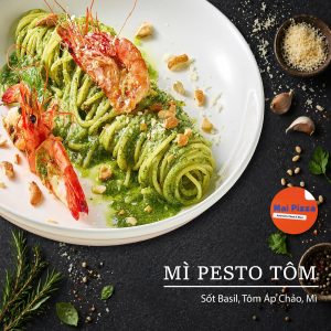 Mì Pesto Tôm