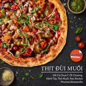 Pizza Thịt Đùi Muối