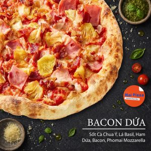 Pizza Bacon Dứa