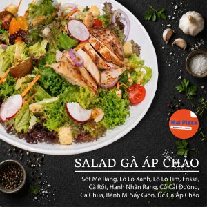 Salad Gà Áp Chảo