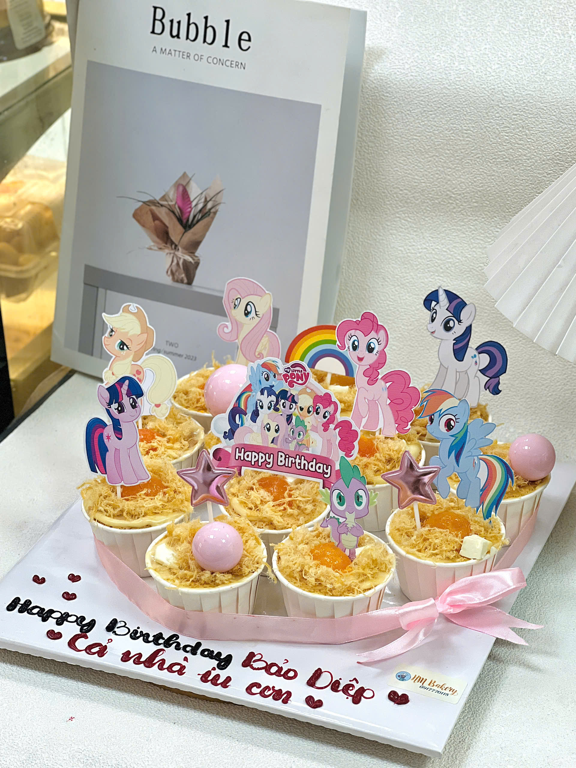 Cupcake set 12 cup - Ảnh 2