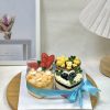 Bánh mousse ly tim: set 4 ly tim