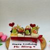 Set 8 cup mousse vuông