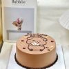Bánh kem cốt chocolate vẽ hình 34
