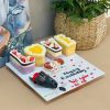 Set mousse love + bông lan trứng muối LM-06